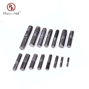 Charnière cylindrique robuste en fer, soudée et amovible, pour portes de garage, d'atelier, de salle de sport, de portails industriels en acier et de portes de entrepôt lourdes - Product Image 1