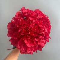 Grandes fleurs d'hortensia préservées au toucher réel, bouquet de fleurs de haute qualité, vente en gros, décoration de mariage, décoration intérieure