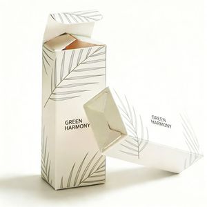 Custom Eco Friendly Recycled Paper Board Rectangle Folding Rigid Tea Coffee Packaging Self Erecting <b>Box</b> Customizable Matt - Product Image 6