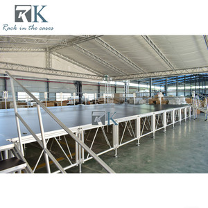 ระบบโครงถักเวทีอลูมิเนียมสำหรับใช้งานกลางแจ้งและในร่ม พร้อมบันได - Product Image 4