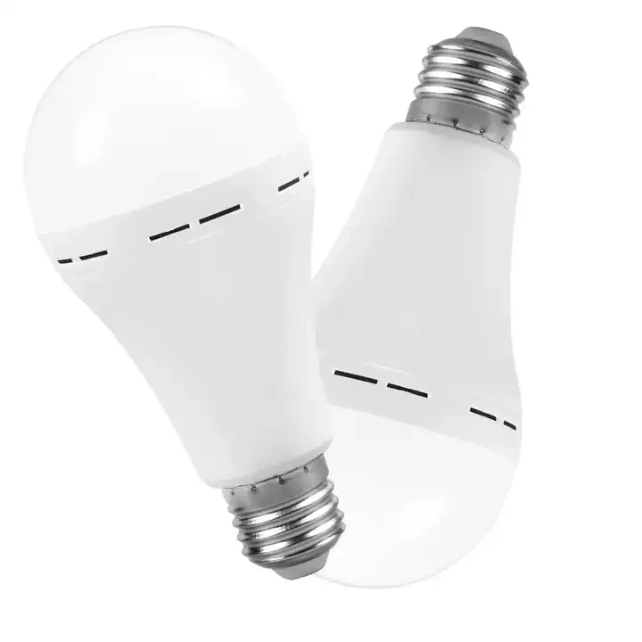 Energiebesparende Gloeilamp Met Beste Prijs Hoge Kwaliteit Zelf Opladen Gloeilamp Type Ac Dc Led Licht Oplaadbare Noodlamp