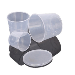 Fishing <b>Measuring</b> <b>Cup</b> Three Piece <b>Set</b> Transparent With Lettering For Freshwater Fishing Tackle - Product Image 4