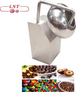 LST Automatic Chocolate Coating Pan Small 400/600mm Chocolate Coating Polishing Machine Pan Sugar Coating Panning Machine