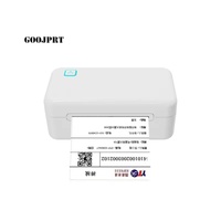 Imprimante d'étiquettes thermiques sans fil USB 3 pouces 80 mm * 130 mm noir et blanc pour étiquettes adhésives d'expédition en stock