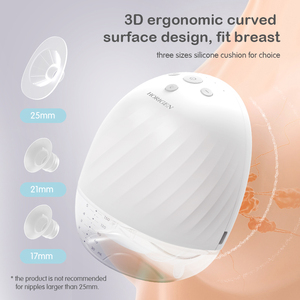 Factory OEM Customized logo <strong>Handfree</strong> Silicone Shlle Milk <strong>Pump</strong> Portable Electric Wearable Breast <strong>Pump</strong> - Product Image 3