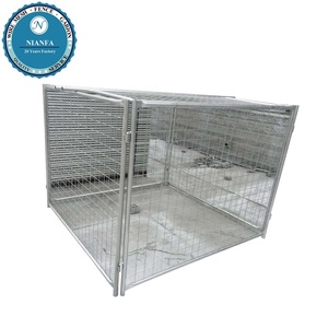 Úc Bán Hot Rác Lồng Chứa/Nhúng Nóng Mạ Kẽm Tạm Thời Chất Thải Di Động Lồng Rác Hàng Rào - Product Image 5