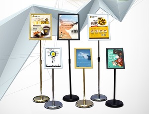 Ngang L hình dạng A4 A5 A6 Acrylic giữ dấu nghiêng trở lại rõ ràng Bảng hiển thị Nhựa đứng Brochure chủ Poster Stan - Product Image 1