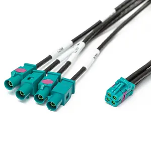 Alta velocidade Mini Fakra conector para FAKRA Plug Veículo Cable Assembly para Automotivo para AUDI