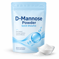 Poudre de D-Mannose Végétalienne en Gros pour Adultes, Dissolution Rapide, 340g, Soutien à la Santé des Voies Urinaires, Complément Alimentaire en Vrac