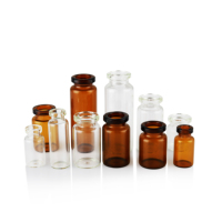 Penjualan Panas Botol Kosmetik Kaca Mini 10ml Siap Kirim Dikemas dalam Karton
