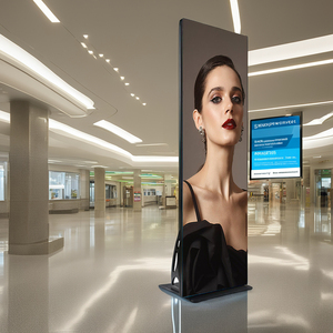 Affichage numérique innovant P1.86 pliable pour intérieur, Full HD 1080P, LED, affichage d'affiche, haute luminosité 500-800cd pour la <span class=keywords><strong>nouvelle</strong></span> <span class=keywords><strong>génération</strong></span> de numérisation - Product Image 5