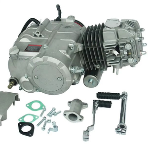 140cc 1 Cylinder 4 Stroke Air-Cooled Complete Motorcycle Engine <b>Kit</b> New <b>Electric</b>/Kick Start Manual Clutch CDI Ignition Ready Go - Product Image 1