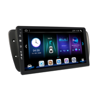 Écran tactile Android 9'' 8 cœurs, autoradio multimédia GPS DVD, lien miroir, CANBUS, autoradio, lecteur DVD de voiture pour Seat Ibiza 2009-2014