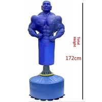 Sac de frappe autoportant en silicone de type Bok, mannequin de boxe, sac de sable, sac de frappe vertical pour kickboxing, anti-stress, usage domestique, arts martiaux