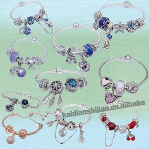 Collar de Moda con Colgante de Plata 925, Estrella, Corazón Rosa, Perla de Agua Dulce Morada, Flor y Circonita, Accesorio de Joyería para Mujer, Regalo - Product Image 1