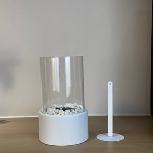Portable intérieur extérieur maison chauffage rond alcool cheminée <span class=keywords><strong>lampe</strong></span> vrai feu petit poêle pour bureau ou foyer - Product Image 6