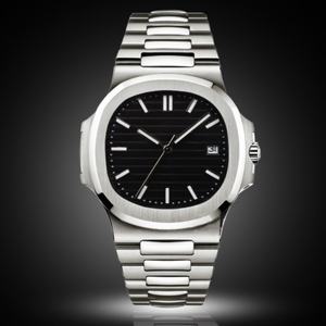 Fabricant de montres de marque personnalisées haut de gamme OEM ODM, montre mécanique entièrement automatique carrée en acier 316L, mouvement 8215, montre de luxe de designer - Product Image 5