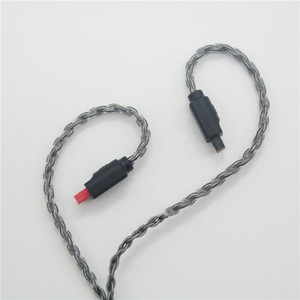 Silver Plated Headphone Replacement <b>Cable</b> 3.5mm <b>TRRS</b> Plug For Audio Technica IM01 IM02 IM03I - Product Image 3
