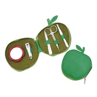 Kit de manucure à la fraise pour enfants VW-MS-150 Lady 8 pièces ensemble de pédicure comprenant des ciseaux coupe-ongles ensembles de pinces à épiler