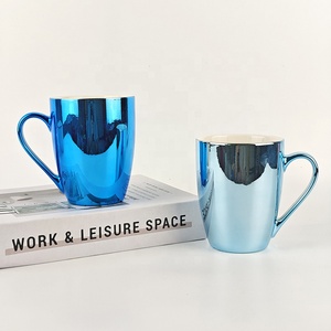 Cerámica de Alta Calidad para Tazas con Elegante Asa Chapada en Oro para Uso Personal o Regalos al por Mayor para Sublimación - Product Image 4