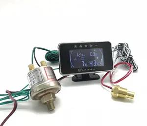 Ammeter AC fase tunggal, tampilan digital, voltmeter