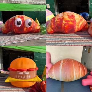 โมเดลขนมโดนัทครัวซองต์เป่าลมขนาดใหญ่ สมจริงเหมือน<span class=keywords><strong>ขนม</strong></span>จากร้านเบเกอรี่ พิมพ์ลายได้ตามต้องการ สำหรับตกแต่งหน้าร้าน/งานเทศกาลอาหาร/จัดแสดงในห้างสรรพสินค้า - Product Image 5