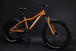 Vélo VTT Neige Personnalisé d'Usine 26 Pouces à Pneus Larges, Roue à Trois Rayons Noirs, 27,5 Pouces, 21 Vitesses, en Acier - Product Image 6