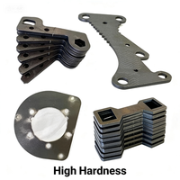 Piezas de Aluminio para Corte Láser OEM Personalizadas, Tratamiento de Superficie Anodizado, Soporte para Disipador de Calor, Ensamblaje de Estructura Ligera