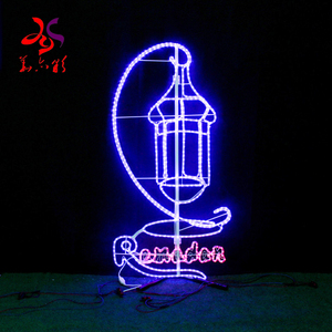 Extérieur étanche IP 65 led blanc chaud <span class=keywords><strong>maison</strong></span> décor eid ramadan musulman décoration ornements motif lumière - Product Image 2