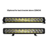 Offre Spéciale lumière LED 22 pouces avec feu de position IP67 Emark R112 barre lumineuse LED pour voitures tout-terrain