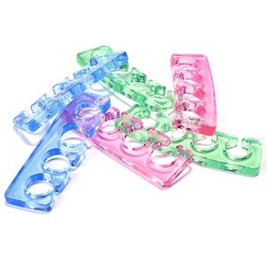 Separador de Dedos de Silicona Suave con 5 Orificios, Espaciador para el Cuidado de los Pies y Dedos, Herramientas para Manicura y Pedicura - Product Image 1
