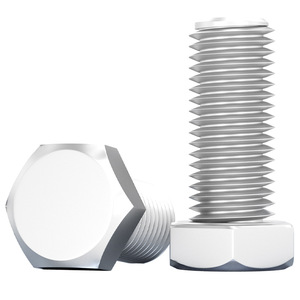 Tianzhuo Hardware Aluminum Alloy Hex Bolts M5 M8 M10 M12 M16 DIN 933 Grade A Fastener Connection - Product Image 1