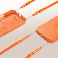 Sangle de cou durable réglable lanière de téléphone bandoulière anti-perte sangles de téléphone avec onglets de téléphone pour iPhone 17 étuis