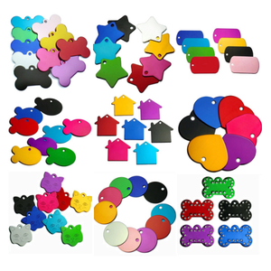 <span class=keywords><strong>Collar</strong></span> de aluminio con sublimación para grabar Nombre, etiqueta personalizada para identificación de mascotas y gatos - Product Image 6