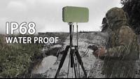 Amplificador de Señal para Drones AAB Tribanda con Bloqueo Giratorio, Capacidad de Carga de 5 kg, Construcción de Aleación de Aluminio, Compatible con 2.4/5.2/5.8GHz