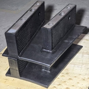 Grille de décharge de boues à cadre en acier, avec revêtement céramique en carbure de silicium, à trous chanfreinés, haute résistance à l'usure, pour le déchargement de minerai de nickel, noire - Product Image 2