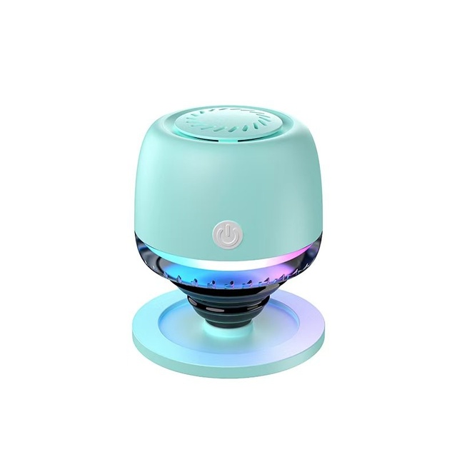 Mini Magnetic Wireless Speaker, Bluetooth 5.4 IPX6 Waterproof Design, RGB Lighting, TWS Pairing for Home Desktop Use