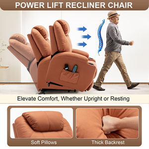 Massage Chair Electric <b>Recliner</b> With Heating And Massage Functions For Living Room Home Use - Product Image 3