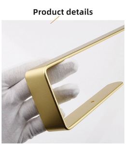 Toallero de Pared de Acero Inoxidable con Acabado Dorado y Calefactor, Diseño Moderno para Dormitorio, Baño, Cocina, Hoteles, Duchas, 40CM - Product Image 4