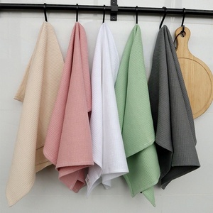 Wholesale Ultra Soft Absorbent Quick <b>Drying</b> Kitchen Hand Dish <b>Cloths</b> Cotton Waffle Weave Towels for Cleaning - Product Image 6