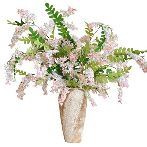 Fleur artificielle Qingyu Chronicle, branche unique, soie, toucher naturel, décoration de mariage et de maison - Product Image 5