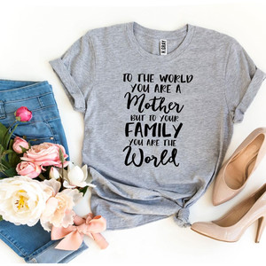 T-shirt al mondo sei una madre - Product Image 1