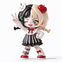 Usine chinoise de jouets en PVC : Figurine d'action en vinyle 3D de dessin animé, personnalisée, imprimée en 3D, OEM ODM, boîte mystère