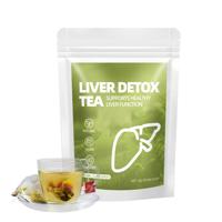 Té Desintoxicante para el Hígado con Hoja de Morera, Diente de León, Kudzu y Bayas de Goji, 5g, 20 Sobres, 100g, Bebida Saludable, Venta al por Mayor