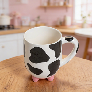 Tazza in Ceramica Ecologica Creativa e Carina per Caffè, Tè e Bevande Calde/Fredde, Personalizzabile, Adatta per Lavastoviglie e Microonde - Product Image 1