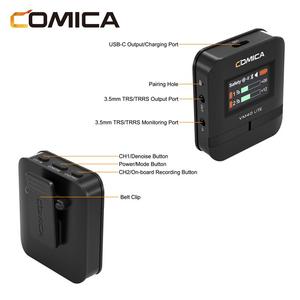 COMICA VM40 Lite COMBO Micrófono Inalámbrico de Doble Canal Supercardioide Tipo Escopeta - Product Image 4