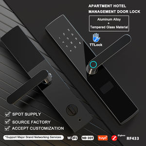 แอป TTlock ล็อคประตูอัจฉริยะแบบใช้ลายนิ้วมือ รหัสผ่าน ปุ่มกดดิจิตอล พร้อมระบบสแกนลายนิ้วมือสำหรับประตู - Product Image 5