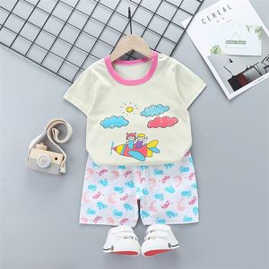 2020 all'ingrosso della fabbrica diretta del nuovo vestito a maniche corte del cotone della versione coreana del neonato <span class=keywords><strong>vestiti</strong></span> del bambino - Product Image 6