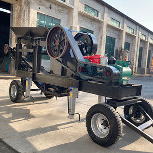 Giá máy nghiền đá di động mini nhỏ gọn, máy nghiền hàm đá nhỏ, máy nghiền đá di động giá rẻ của Trung Quốc - Product Image 5