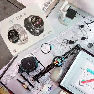 สมาร์ทวอทช์ G7 MAX ประหยัดพลังงาน หน้าจอเหล็ก TFT กันน้ำ IP67 โครโนกราฟ ฟิตเนสแทรคเกอร์ สายชาร์จ รองรับ IOS - Product Image 2